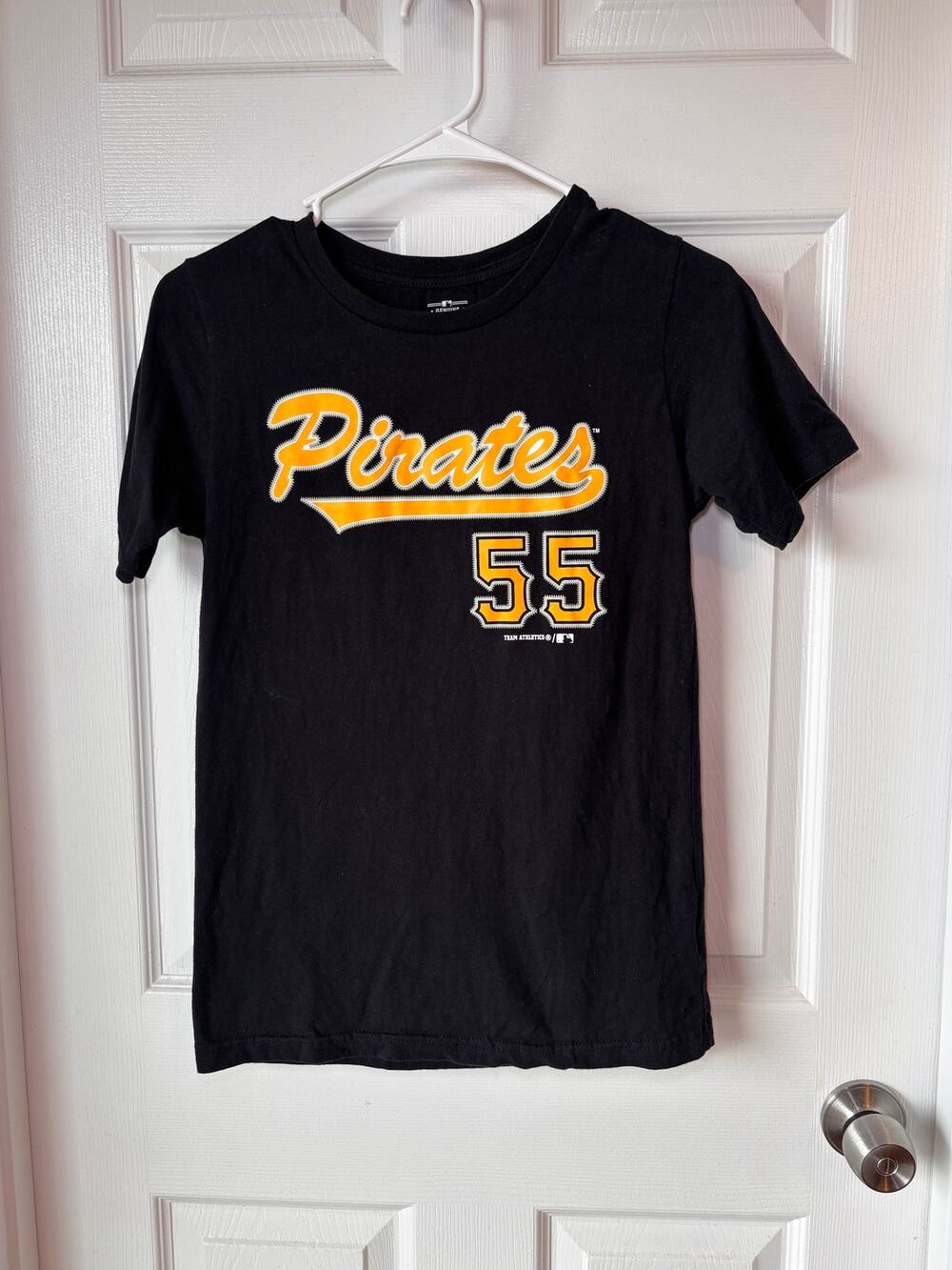 Pittsburgh Pirates Josh Bell #55 MLB Black T-Shirt Youth L 10/12